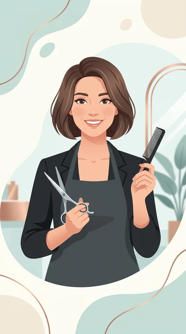 Illustrated portrait placeholder. Kaitlyn's photo coming soon.